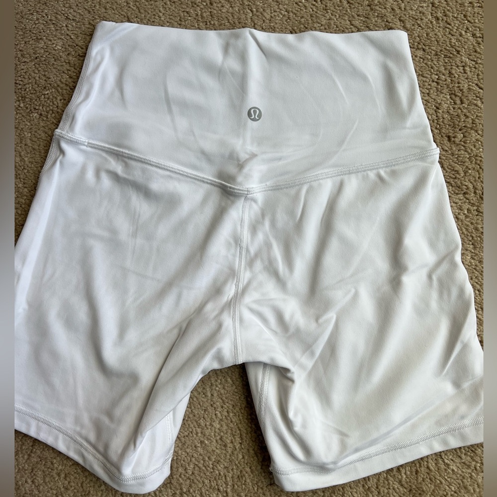Lululemon Align Short - size 6, white
